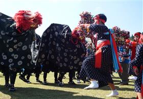 上津小野獅子