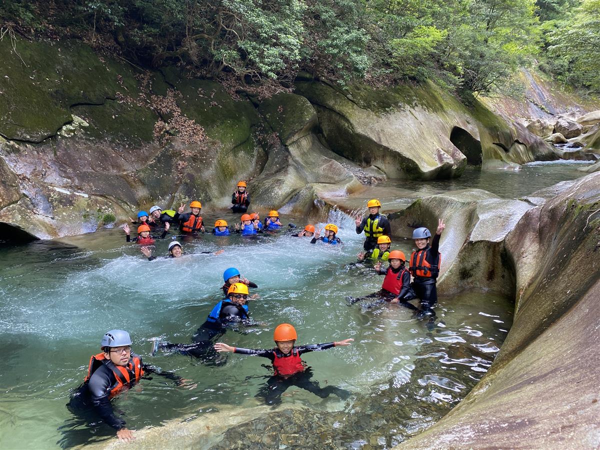 夏休み明けの沢登り