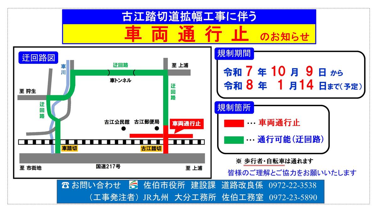 通行止め位置図