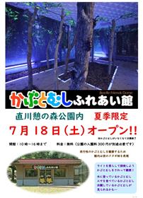 かぶとむしふれあい館チラシ