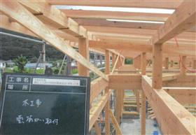 R6上入津消防機庫木造建設1