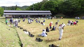 堀上作業の様子