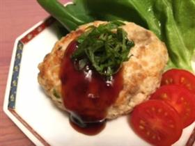   食推さんのうま塩レシピ5月号「ごぼうハンバーグ」