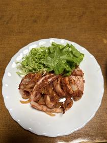 食推さんのうま塩レシピ6月号「イカのチリソース風」