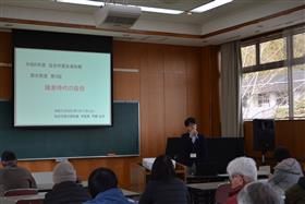 昨年度の歴史教室の様子