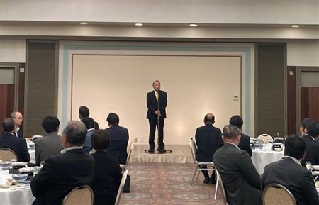 佐伯商工会議所総会後の懇親会
