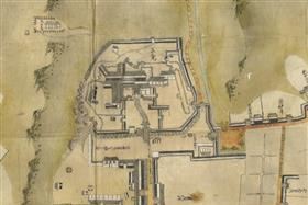 御城幷御城下絵図1738年
