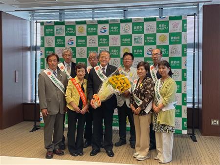 社会を明るくする運動メッセージ伝達式