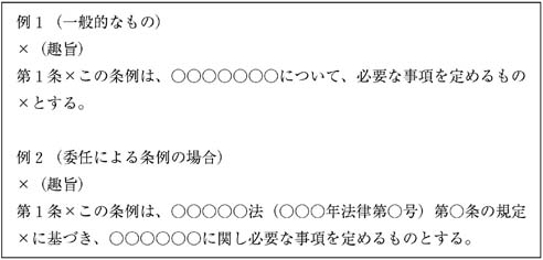 公文書作成の手引